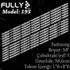 Fully Set-193 Samsung 58 Inc 6*r+6*l Adet (set) Tv Led Bar
