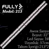 Fully Set-213 Sanyo 32 Inc 2  Adet (set) Tv Led Bar