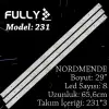 Fully Set-231 Nordmende 29 Inc 3  Adet (set) Tv Led Bar