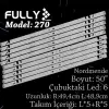 Fully Set-270 Jvc/haier 50 Inc 5r+5l Adet (set) Tv Led Bar