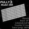 Fully Set-280 Skywoth 39 Inc 8  Adet (set) Tv Led Bar