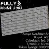 Fully Set-3003 Sanyo 46 Inc 9  Adet (set) Tv Led Bar