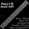 Fully Set-3067 Dijitsu/awox 55 Inc 5  Adet (set) Tv Led Bar