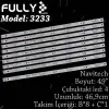 Fully Set-3233 Navitech 49 Inc 8b+1c Adet (set) Tv Led Bar