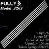 Fully- Set-3263 Skytech 55 Inc 5  Adet (set) Tv Led Bar