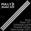Fully Set-333 Awox 32 Inc 3  Adet (set) Tv Led Bar