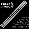 Fully Set-334 Jvc 32 Inc 3  Adet (set) Tv Led Bar