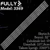 Fully Set-3369 Skytech 55 Inc 5  Adet (set) Tv Led Bar