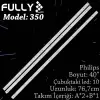 Fully Set-350 Phılıps 40 Inc 2a+1b Adet (set) Tv Led Bar