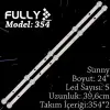 Fully Set-354 Sunny 24 Inc 2  Adet (set) Tv Led Bar