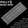 Fully Set-3638 Awox 55 Inc 9  Adet (set) Tv Led Bar