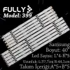 Fully Set-399 Samsung 40 Inc 5r+5l Adet (set) Tv Led Bar