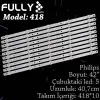 Fully Set-414 Phılıps 42 Inc 10 Adet (set) Tv Led Bar