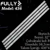 Fully Set-436 Skytech 32 Inc 4  Adet (set) Tv Led Bar