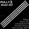 Fully Set-463 Phılıps 50 Inc 4 Adet (set) Tv Led Bar