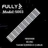 Fully-set-5003 Hısense 65 Inc Crh-bx65x1u813030t060999p 6 Parça Tv Led Bar