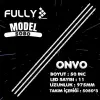 Fully-set-5080 Es-4587 Onvo 50 Inc 3 Adet (set) Tv Led Bar