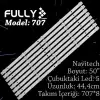 Fully Set-707 Navıtech 50 Inc 8  Adet (set) Tv Led Bar