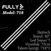 Fully Set-718 Keysmart 40 Inc 3  Adet (set) Tv Led Bar