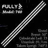 Fully Set-740 Vestel 50 Inc 3  Adet (set) Tv Led Bar
