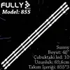 Fully Set-855 Sunny/polarline 40 Inc 3  Adet (set) Tv Led Bar