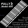 Fully Set-856 Vestel 50 Inc 6a+1b Adet (set) Tv Led Bar