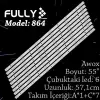 Fully Set-864 Awox 55 Inc 8c+1a/8b+1a Adet (set) Tv Led Bar