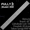 Fully Set-908 Skytech 43 Inc 4  Adet (set) Tv Led Bar