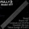 Fully Set-977 Vestel/jl 43 Inc 2a+2b Adet (set) Tv Led Bar