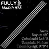 Fully- Set-978 Awox 49 Inc 4  Adet (set) Tv Led Bar