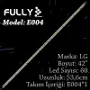 Fully Set-eled-004 Lg 42 Inc 1  Adet (set) Tv Led Bar