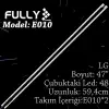 Fully Set-eled-010 Lg  47 Inc 2 Adet (set) Tv Led Bar