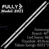 Fully Set-eled-021 Samsung 40 Inc 2 Adet (set) Tv Led Bar