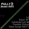 Fully Set-eled-051 Lg 49 Inc 2 Adet (set) Tv Led Bar