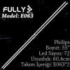Fully Set-eled-063 Phılıps 55 Inc 2 Adet (set) Tv Led Bar