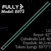 Fully Set-eled-072 Lg 42 Inc 2 Adet (set) Tv Led Bar