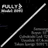 Fully Set-eled-091 Samsung 55 Inc 1  Adet (set) Tv Led Bar