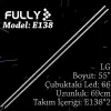 Fully Set-eled-138 Lg 55 Inc 1l+1r Adet (set) Tv Led Bar