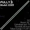 Fully Set-eled-289 Lg,phılıps 55 Inc 1l+1r Adet (set) Tv Led Bar