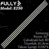 Fully Set-eled-290 Samsung 55 Inc 4  Adet (set) Tv Led Bar