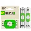Gp Recyko 650 Mah R03 Aaa Şarjlı 2li İnce Kalem Pil