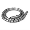 Gri renk Kablo Toplayıcı Spiral 22mm 1 Metre