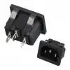 Ic-212b C14 Power Soket Erkek Kulaksız As-04
