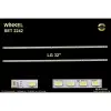 LG Slim Led Bar 32 inç 36,1cm 40 Ledli Tv Led Bar 284353-Z17