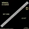 Lg Tv LED BAR 43 inç 3 lü Takım 3 X 85 CM 8 Mercek 284481-O16