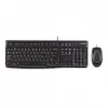 Logitech Mk120 Usb Q Siyah Kablolu Klavye + Mouse Set