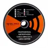 Magicvoice Mi̇krofon Kablosu Stereo 1. Kali̇te 100 Metre Mor