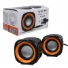 Magicvoice Mv-24837 2x3 Watt Aux Multimedia Mini Usb Speaker - Hoparlör