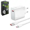 MAX-İM CA03T Şarj Aleti Set Type-C Saniyeli Turbo Hızlı 67W