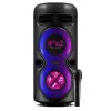 Maxron MXBoom Taşınabilir RGB Led BT5.0 Hoparlör Parti Speaker Kablosuz Mikrofonlu